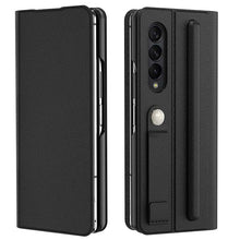 गैलरी व्यूवर में इमेज लोड करें, Casekis Leather Case With S Pen for Galaxy Z Fold 3 5G