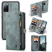 Carica l'immagine nel visualizzatore di Gallery, Casekis Multifunctional Wallet PU Leather Case for Galaxy S20 FE 4G/5G