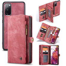 Carica l'immagine nel visualizzatore di Gallery, Casekis Multifunctional Wallet PU Leather Case for Galaxy S20 FE 4G/5G