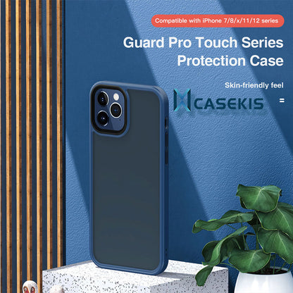 Casekis Luxury Anti-knock Matte TPU Bumper Case for iPhone - Casekis