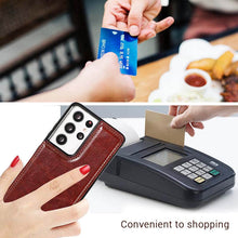 गैलरी व्यूवर में इमेज लोड करें, Casekis Cardholder Leather Wallet Phone Case For Galaxy