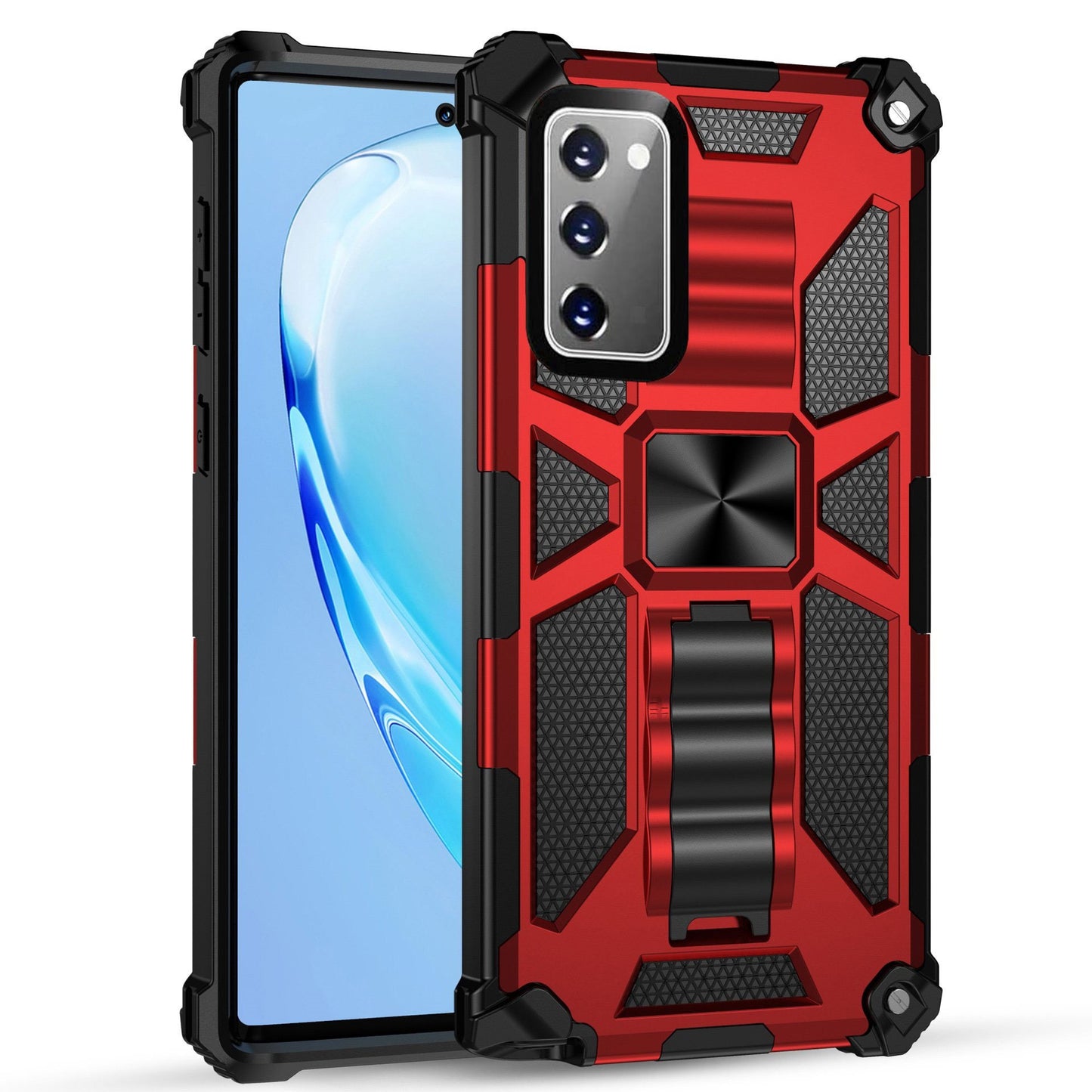 Casekis 2021 ALL New Luxury Armor Shockproof With Kickstand For SAMSUNG S20 FE - Casekis