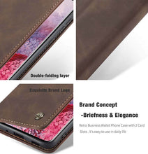 Muat gambar ke penampil Galeri, CASEKIS 2021 Retro Wallet Case For Samsung S20 Plus - Casekis