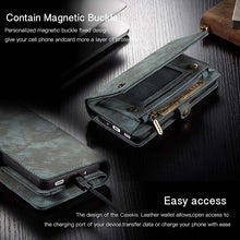 Carica l'immagine nel visualizzatore di Gallery, Casekis Multifunctional Wallet PU Leather Case for Galaxy S20 FE 4G/5G