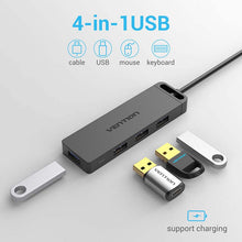 Carregar imagem no visualizador da galeria, 4-Port USB 3.0 Hub