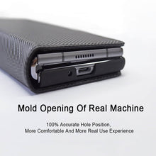 Muat gambar ke penampil Galeri, New Split Folding Leather Case For Galaxy Z Fold2 5G - Casekis
