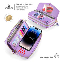 Load image into Gallery viewer, Casekis Multifunction Tote Crossbody Phone Bag Purple