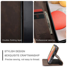 Load image into Gallery viewer, Casekis 2021 New Retro Wallet Case For Samsung Galaxy A12 - Casekis