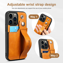 Lade das Bild in den Galerie-Viewer, Casekis Wristband Stand Phone Case Khaki