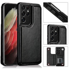 गैलरी व्यूवर में इमेज लोड करें, Casekis Cardholder Leather Wallet Phone Case For Galaxy