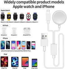 Load image into Gallery viewer, Charging Cable for iWatch, Phone & Pad Series, 2-in-1 Upgraded Version