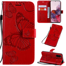 Charger l'image dans la galerie, 2021 Upgraded 3D Embossed Butterfly Wallet Phone Case For Samsung S20 FE 4G/5G - Casekis