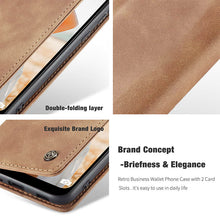 Muat gambar ke penampil Galeri, Casekis 2021 New Retro Wallet Case For Samsung Galaxy A02s - Casekis