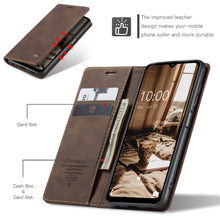 Muat gambar ke penampil Galeri, Casekis Retro Wallet Case for Galaxy A13 5G