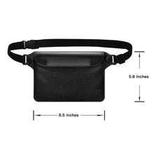 画像をギャラリービューアに読み込む, Casekis Large Waterproof Pouch with Waist Strap - 2 Packs