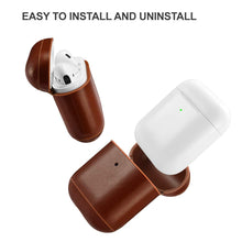 Carica l'immagine nel visualizzatore di Gallery, Casekis Genuine Leather Case for AirPods 1/2
