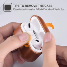 Carica l'immagine nel visualizzatore di Gallery, Casekis Genuine Leather Case for AirPods Pro