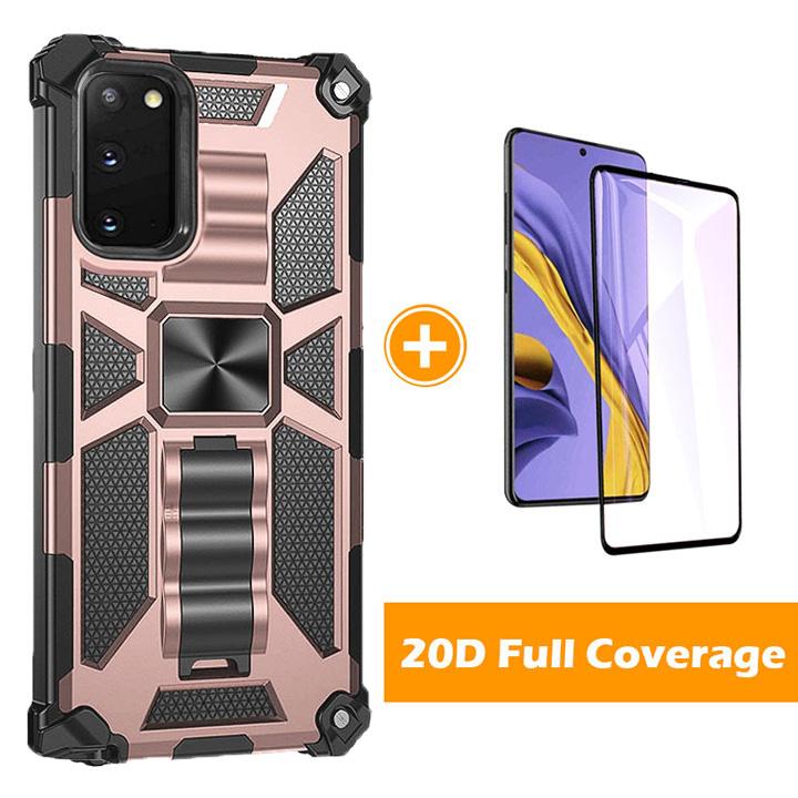 CASEKIS 2021 Luxury Armor Shockproof With Kickstand For SAMSUNG A02S - Casekis