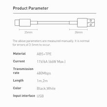 Charger l'image dans la galerie, USB-C to USB 66W Fast Charge Cable
