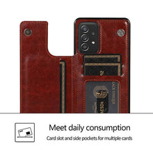 Lade das Bild in den Galerie-Viewer, Casekis Cardholder Leather Wallet Phone Case For Galaxy A52 4G/5G