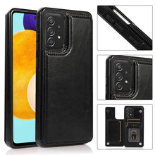 Lade das Bild in den Galerie-Viewer, Casekis Cardholder Leather Wallet Phone Case For Galaxy A52 4G/5G