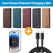 Carregar imagem no visualizador da galeria, Casekis Retro Wallet Case For iPhone 13