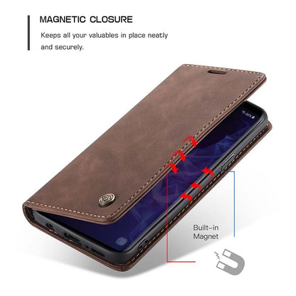 Casekis Retro Wallet Case For Galaxy S9