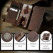 Muat gambar ke penampil Galeri, Casekis Retro Wallet Case For Galaxy Note 20 Ultra