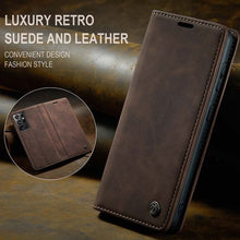 Load image into Gallery viewer, Casekis Retro Wallet Case For Galaxy S21 Ultra 5G