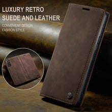 Load image into Gallery viewer, Casekis Retro Wallet Case For Galaxy S21 FE 5G