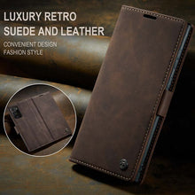 Muat gambar ke penampil Galeri, Casekis Retro Wallet Case For Galaxy Note 20 Ultra