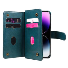 Muat gambar ke penampil Galeri, Casekis Large Capacity Cardholder Phone Case Dark Green