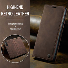 Load image into Gallery viewer, Casekis Retro Wallet Case For Galaxy S21 Plus 5G