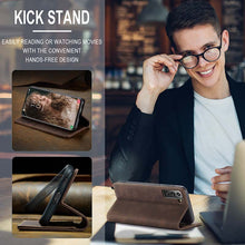 Load image into Gallery viewer, Casekis Retro Wallet Case For Galaxy S21 Plus 5G
