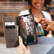 Charger l'image dans la galerie, Casekis Retro Wallet Case For iPhone 13 Pro