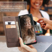 Load image into Gallery viewer, Casekis Retro Wallet Case For Galaxy S21 Plus 5G