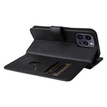 Carica l'immagine nel visualizzatore di Gallery, Casekis Large Capacity Cardholder Phone Case Black