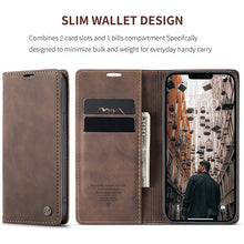 Carregar imagem no visualizador da galeria, Casekis Retro Wallet Case For iPhone 13 Pro Max