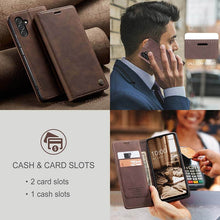 Cargar imagen en el visor de la galerĆa, Casekis Retro Wallet Case for Galaxy A14 5G