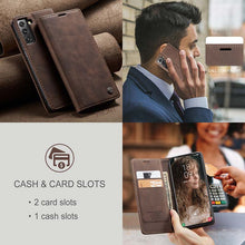 Load image into Gallery viewer, Casekis Retro Wallet Case For Galaxy S21 Plus 5G