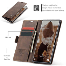 Muat gambar ke penampil Galeri, Casekis Retro Wallet Case For Galaxy Note 20 Ultra