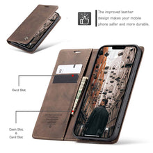 Carregar imagem no visualizador da galeria, Casekis Retro Wallet Case For iPhone 13 Pro Max
