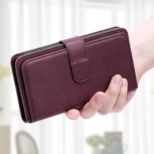 Load image into Gallery viewer, Casekis Large Capacity Cardholder Phone Case Red
