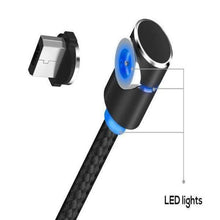 Load image into Gallery viewer, 3 in 1 360° Magnetic Charging Cable for Huawei iPhone Samsung - Casekis
