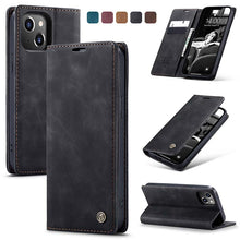 Carregar imagem no visualizador da galeria, Casekis Retro Wallet Case For iPhone 13