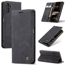 Muat gambar ke penampil Galeri, Casekis Retro Wallet Case for Galaxy A13 5G