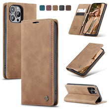 Carregar imagem no visualizador da galeria, Casekis Retro Wallet Case For iPhone 13 Pro Max