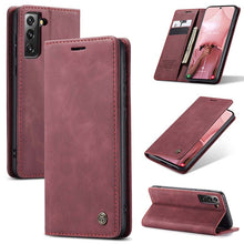 Load image into Gallery viewer, Casekis Retro Wallet Case For Galaxy S21 5G