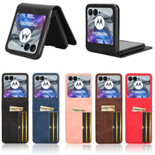 Carica l'immagine nel visualizzatore di Gallery, Casekis Folding Multi-card Leather Case for Moto Razr 50
