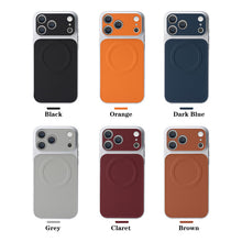 Load image into Gallery viewer, Casekis Magnetic Shockproof Leather Phone Case Brown
